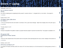 Tablet Screenshot of driver2laptop.blogspot.com