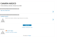 Tablet Screenshot of camarimmagico.blogspot.com
