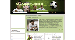 Desktop Screenshot of chuta-y-gol.blogspot.com