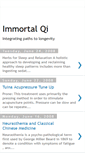 Mobile Screenshot of immortalqi.blogspot.com