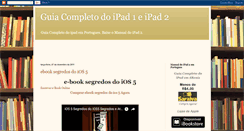 Desktop Screenshot of guiacompletodoipad.blogspot.com