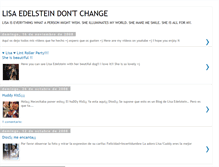 Tablet Screenshot of lisaedelsteinmyworld.blogspot.com