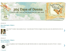 Tablet Screenshot of 365daysofdonna.blogspot.com