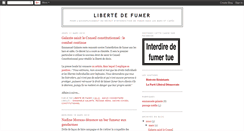 Desktop Screenshot of liberte-fumer.blogspot.com