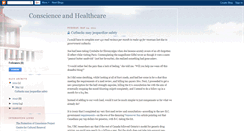 Desktop Screenshot of conscience-and-healthcare.blogspot.com