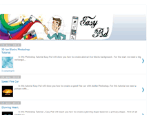 Tablet Screenshot of easy-psd.blogspot.com
