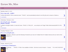 Tablet Screenshot of excusememissptd.blogspot.com