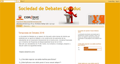 Desktop Screenshot of debatescoreduc.blogspot.com