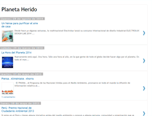 Tablet Screenshot of planeta-herido.blogspot.com