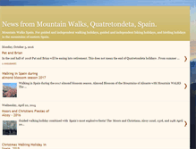 Tablet Screenshot of mountainwalksnews.blogspot.com