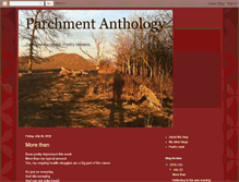 Tablet Screenshot of parchmentanthology.blogspot.com