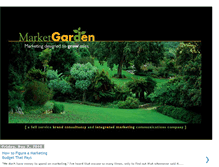 Tablet Screenshot of marketgardenllc.blogspot.com