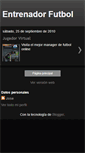 Mobile Screenshot of manager-futbol.blogspot.com