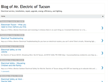 Tablet Screenshot of mrelectrictucson.blogspot.com
