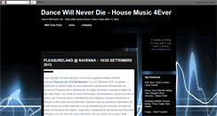 Desktop Screenshot of dancewillneverdie.blogspot.com