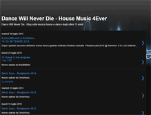 Tablet Screenshot of dancewillneverdie.blogspot.com