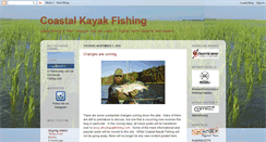 Desktop Screenshot of coastalkayakfishing.blogspot.com