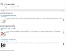 Tablet Screenshot of etre-enceinte.blogspot.com