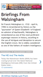 Mobile Screenshot of briefingsfromwalsingham.blogspot.com
