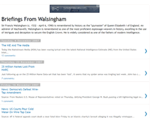 Tablet Screenshot of briefingsfromwalsingham.blogspot.com