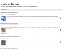 Tablet Screenshot of elartedeflorecer.blogspot.com