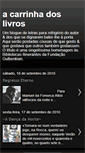 Mobile Screenshot of carrinhadoslivros.blogspot.com