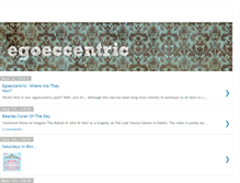 Tablet Screenshot of egoeccentric.blogspot.com