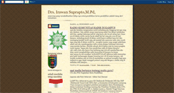 Desktop Screenshot of irawansuprapto.blogspot.com