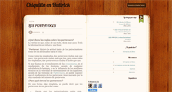 Desktop Screenshot of chiquitinht.blogspot.com