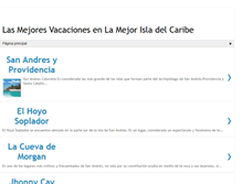 Tablet Screenshot of colombia-providencia.blogspot.com