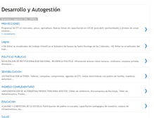 Tablet Screenshot of desarrolloyautogestion.blogspot.com