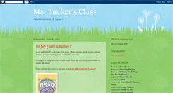 Desktop Screenshot of mstuckersk2class.blogspot.com