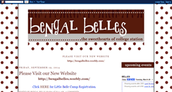 Desktop Screenshot of bengalbelles.blogspot.com