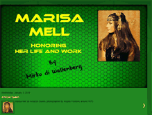 Tablet Screenshot of marisa-mell.blogspot.com