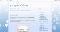 Desktop Screenshot of garagesalelelong.blogspot.com