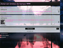 Tablet Screenshot of nuestroamorsincero2.blogspot.com