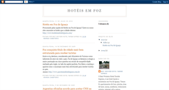 Desktop Screenshot of hoteisemfoz.blogspot.com