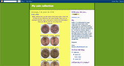 Desktop Screenshot of coincollectionandswap.blogspot.com