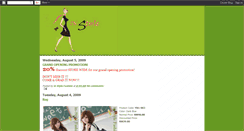 Desktop Screenshot of in-stylefashion.blogspot.com