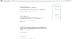 Desktop Screenshot of innovatorsinhealth.blogspot.com