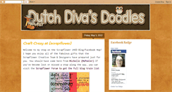 Desktop Screenshot of dutchdivasdoodles.blogspot.com