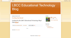 Desktop Screenshot of lbccelearning.blogspot.com