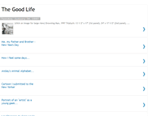 Tablet Screenshot of goodlifecomix.blogspot.com