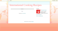 Desktop Screenshot of internationalcookingrecipes.blogspot.com