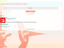 Tablet Screenshot of internationalcookingrecipes.blogspot.com