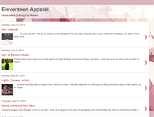 Tablet Screenshot of eleventeenapparel.blogspot.com