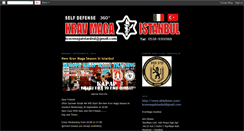 Desktop Screenshot of kravmagaistanbul.blogspot.com