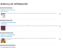 Tablet Screenshot of burguillosinformacion.blogspot.com