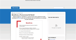 Desktop Screenshot of planescontodonextel.blogspot.com