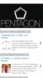 Mobile Screenshot of pentagonvision.blogspot.com